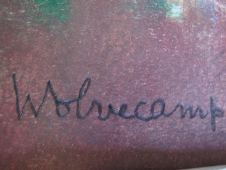 Theo Wolvecamp, gouache kopen? Bied vanaf 1!
