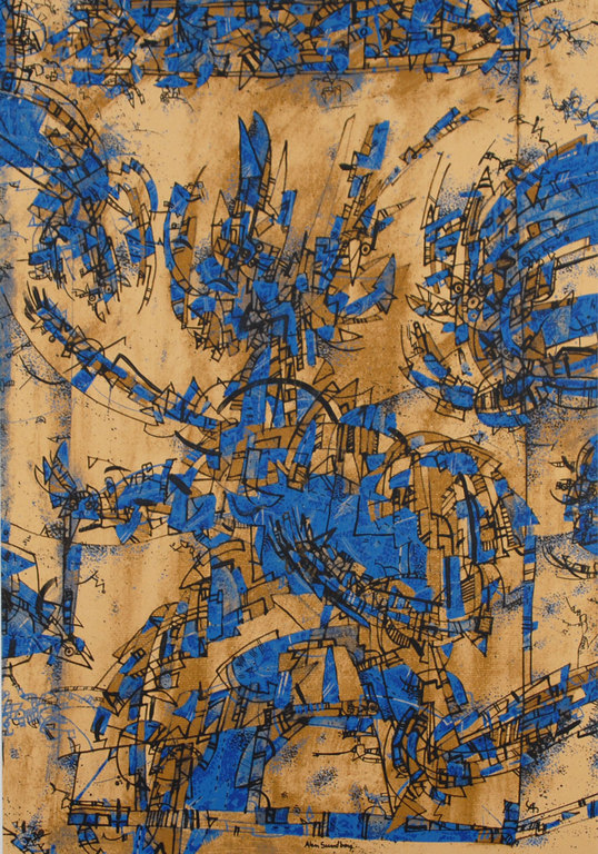 Alan Sundberg - Zwerm vogels verkocht voor € 35!