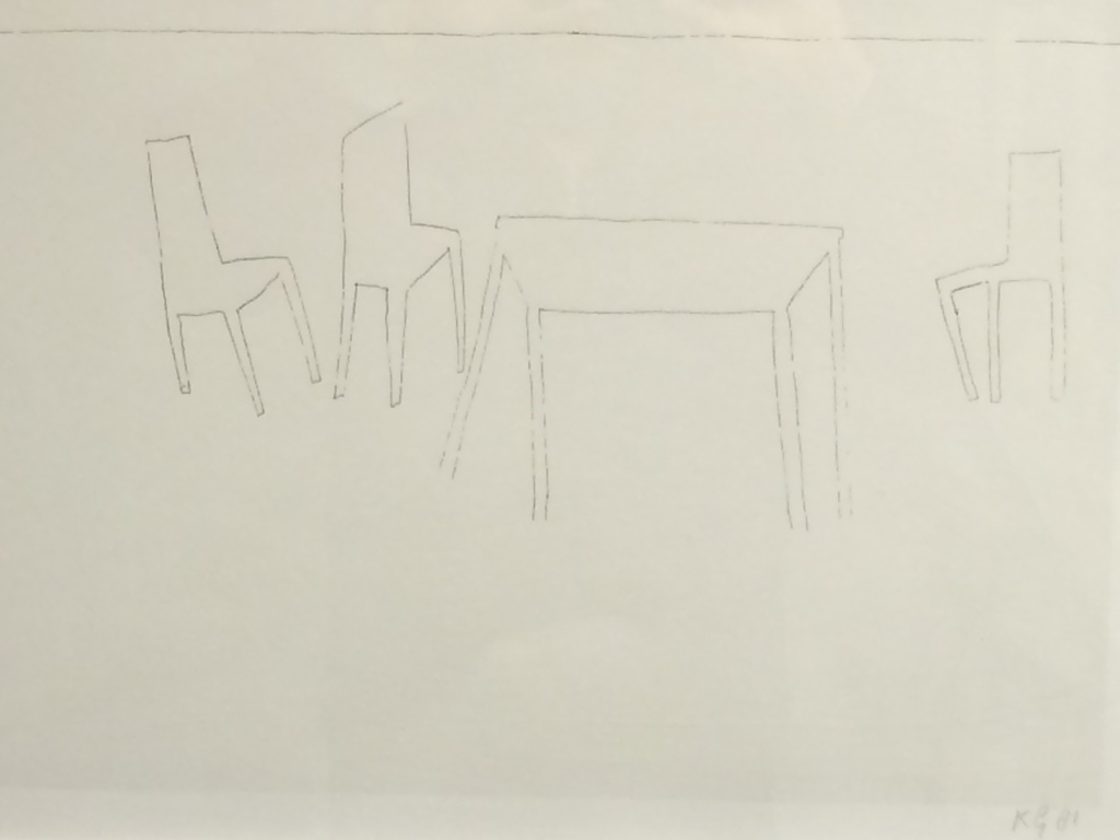 Klaas Gubbels, gesigneerde (monogram) en genummerde zeefdruk uit 1981 66/155 kopen? Bied vanaf 95!