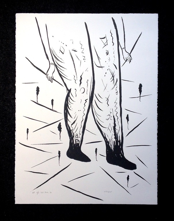 Henk Visch: zeefdruk, ontwapend kopen? Bied vanaf 180!