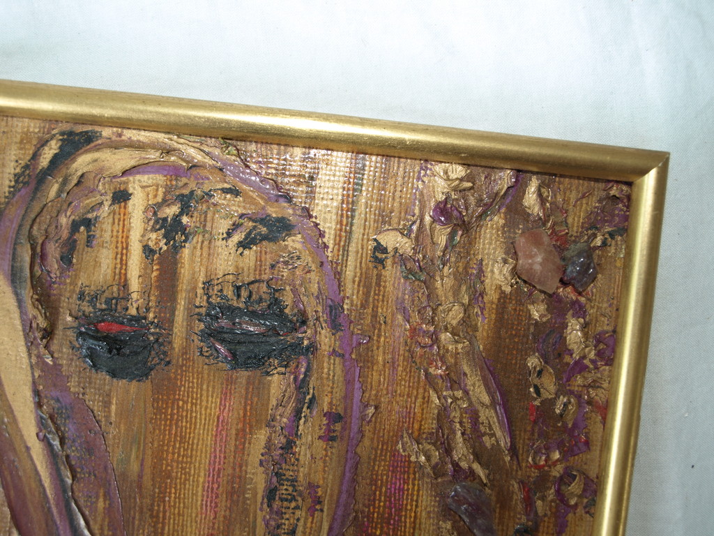 Margje Toonder-Herblot (1908-1991): gemengde techniek – Vrouw – 1969  kopen? Bied vanaf 1!