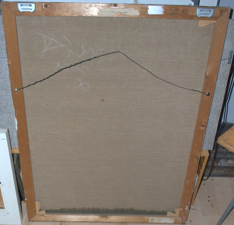 Reliëf I - olieverf op linnen 100x80 cm kopen? Bied vanaf 199!