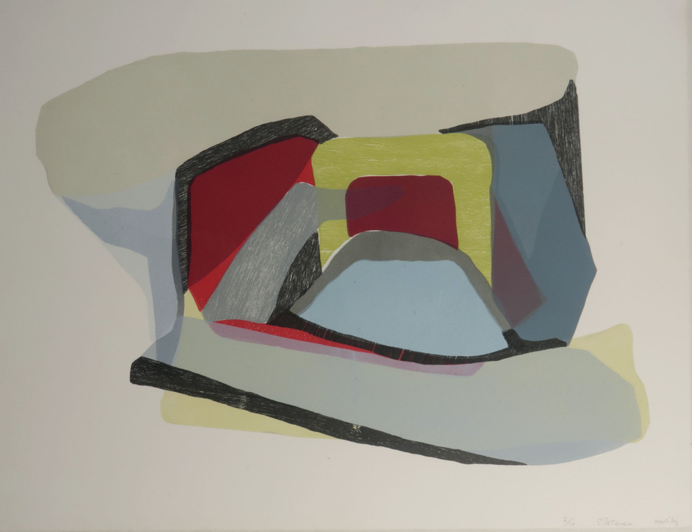 Erik Petersen: Houtsnede en Lino, Z.T. - Ingelijst kopen? Bied vanaf 35!