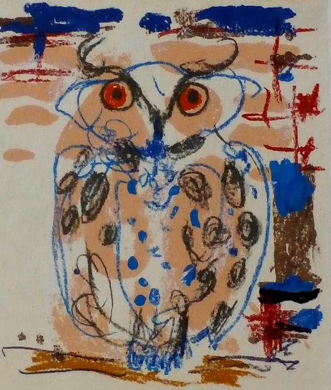 Kees Salentijn - litho: Uil 2 kopen? Bied vanaf 55!