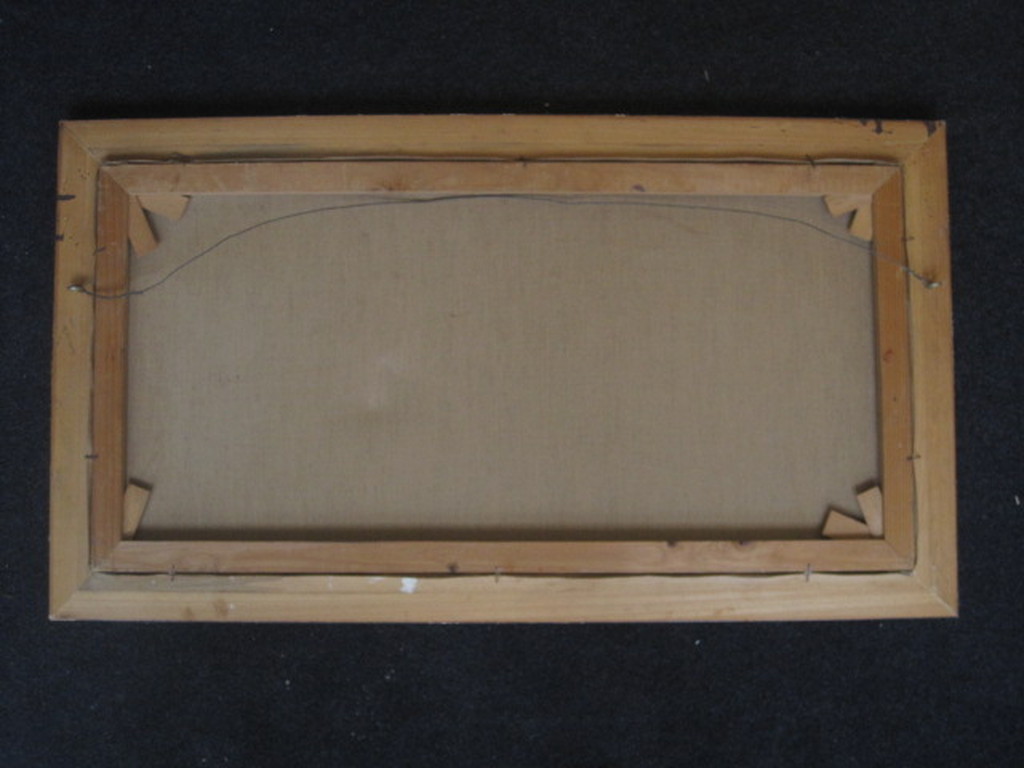 groot oud olieverf "Bedrijvigheid in haven Rotterdam" vaag gesigneerd ca. 1930 kopen? Bied vanaf 1!