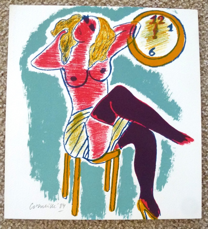 Corneille, litho: Maria Casanova, 1984, handgesigneerd kopen? Bied vanaf 225!