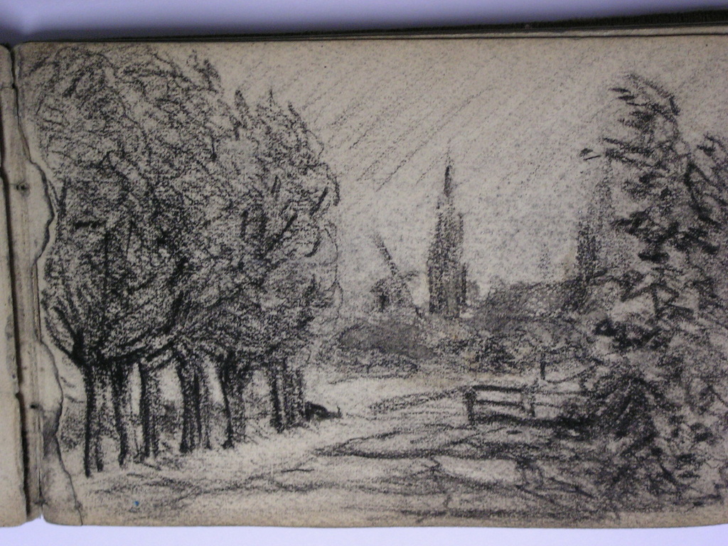 Kees van Dongen - origineel schetsboekje uit zijn jeugdjaren !!! kopen? Bied vanaf 800!