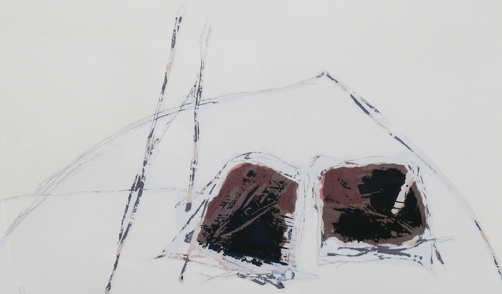 Arty Grimm: Zeefdruk, Winter kopen? Bied vanaf 70!