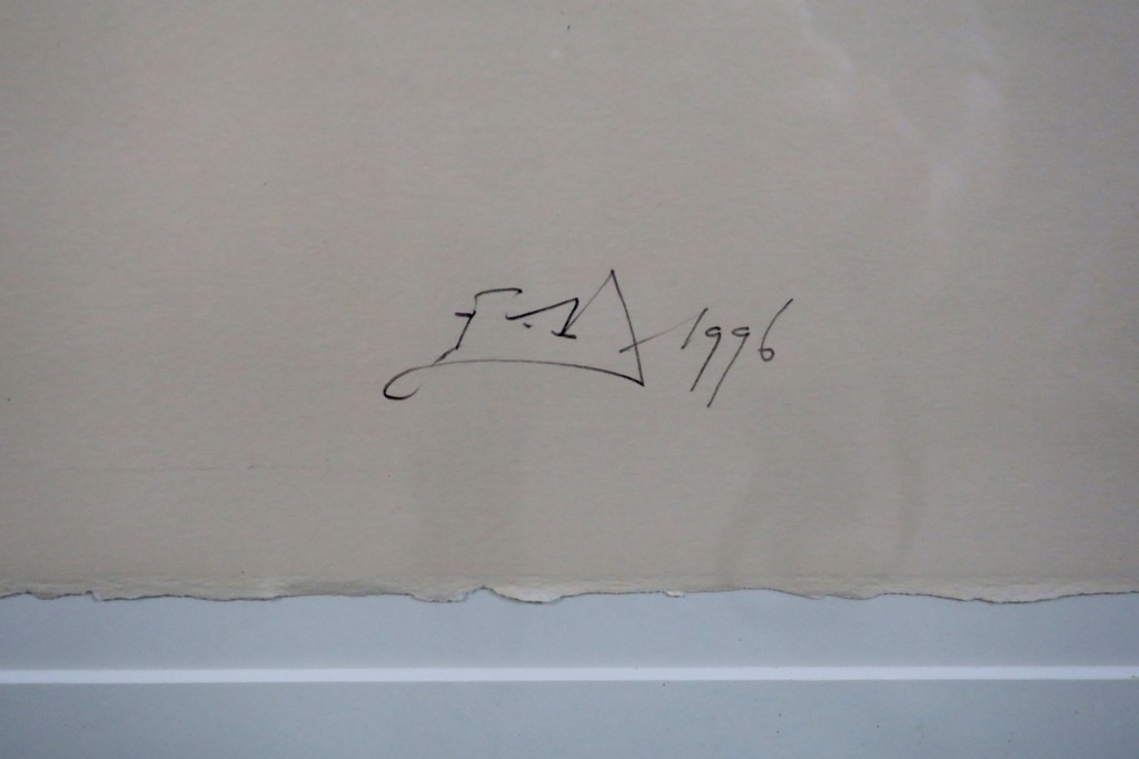 Frank van den Broeck: Litho, Z.T. - Ingelijst kopen? Bied vanaf 50!
