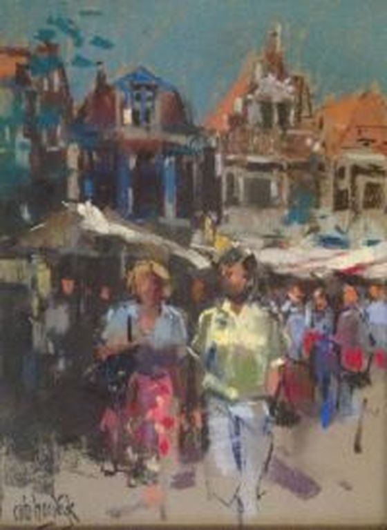 Rob Houdijk, kinderen op het strand  verkocht voor € 100!