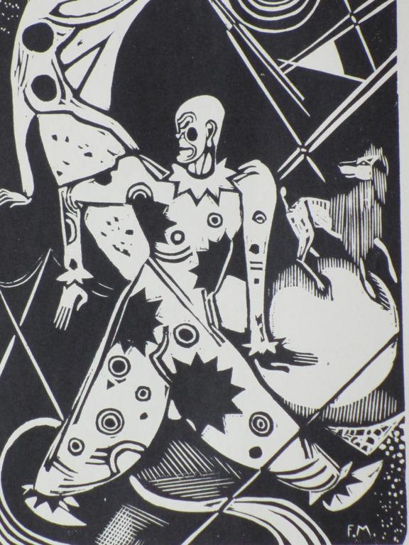 Fokko Mees, Clown, Houtsnede kopen? Bied vanaf 1!