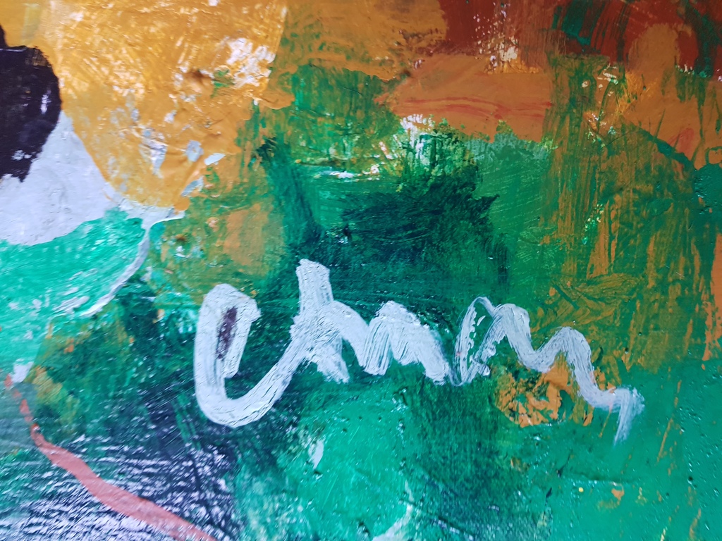 Ton Etman (1987-1995) - acryl op doek, gesigneerd kopen? Bied vanaf 650!