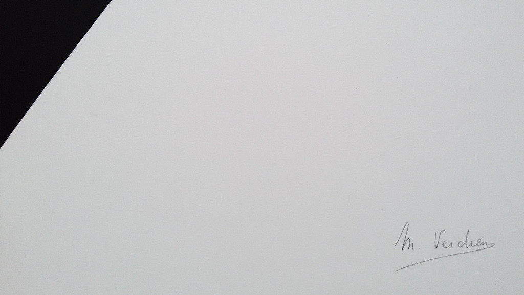 Marcel Verdren - Spacio Nero no. 8, zeefdruk kopen? Bied vanaf 150!