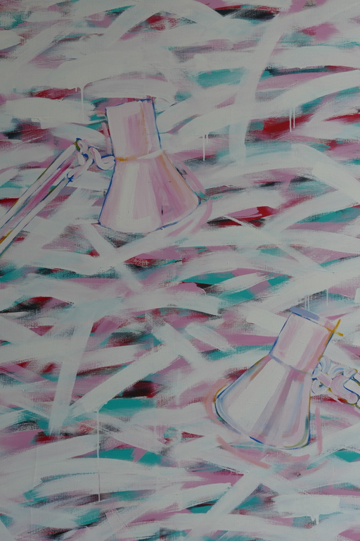 Hans Konings - Hans Konings, acryl op doek, zonder titel. kopen? Bied vanaf 75!