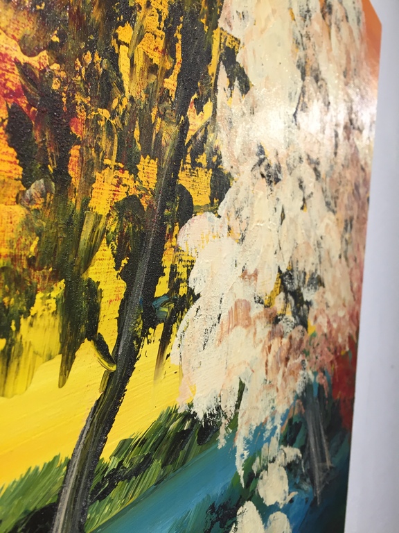 Gena Genadyj gemengde technieken op 3 D doek kopen? Bied vanaf 1!