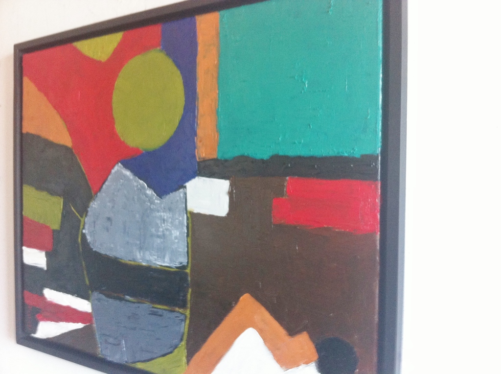 "Art Village Plan"- John Foppen - Olieverf op canvas - Gesigneerd..... kopen? Bied vanaf 145!
