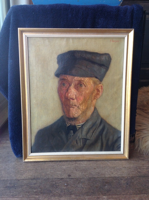 Teun Bakker - Teunis Bakker, Portret kopen? Bied vanaf 50!