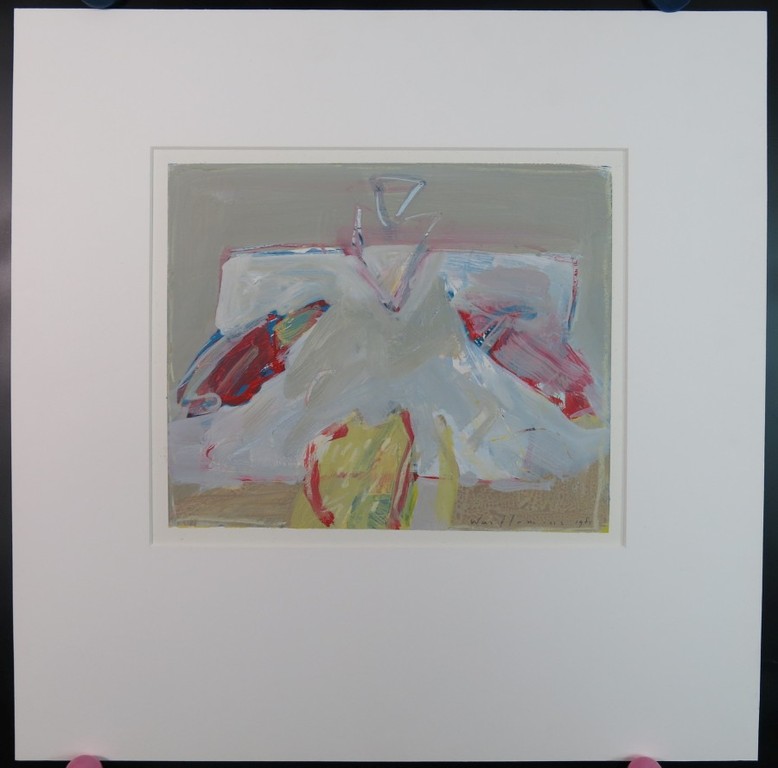 Piet Warffemius: Acryl op papier, Zonder titel kopen? Bied vanaf 1!