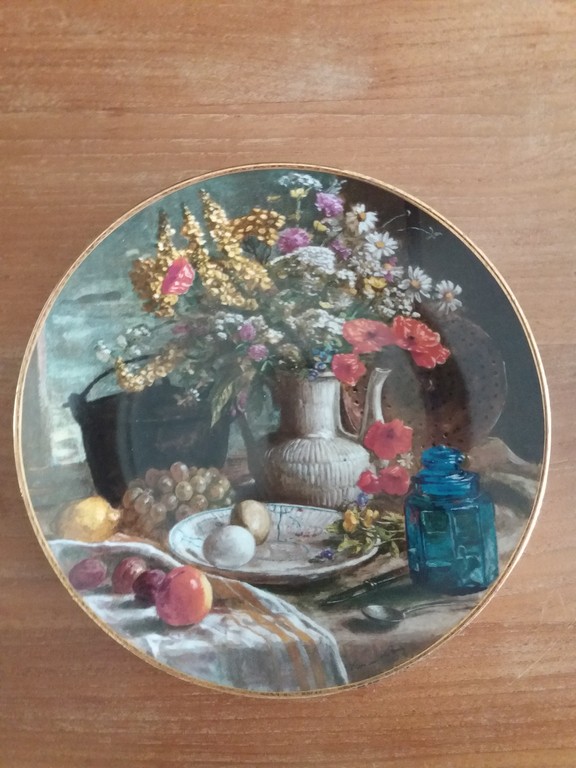 Sierbord Koninklijke MOSA Kees van den Berg - Ochtend Stilleven kopen? Bied vanaf 50!