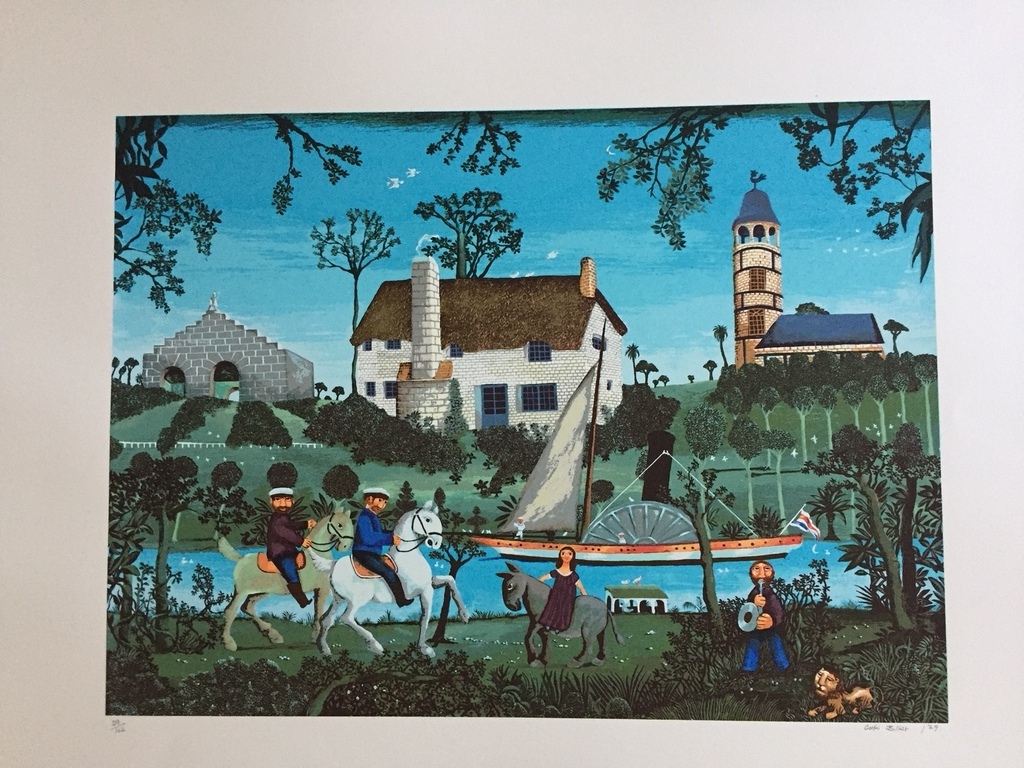 Gorki Bollar zeefdruk (zonder titel) genummerde en gesigneerde zeefdruk kopen? Bied vanaf 25!
