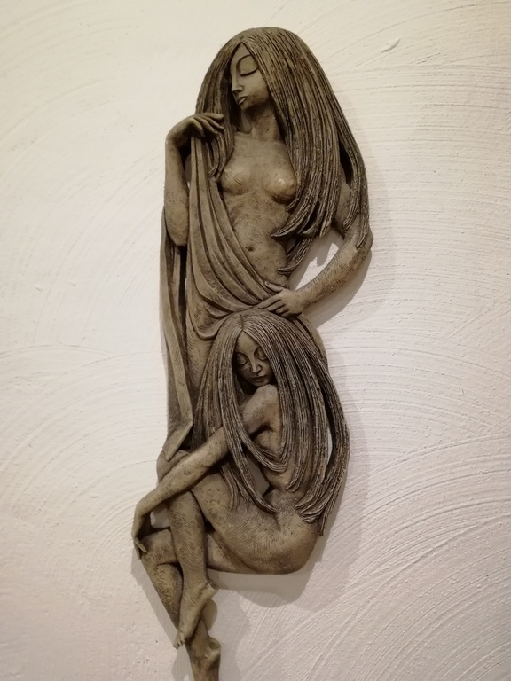 wand sculptuur uit natuursteen - afkomstig uit Frankrijk kopen? Bied vanaf 1!