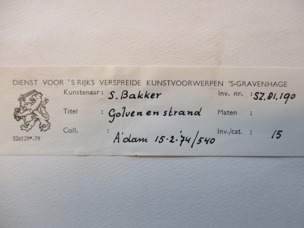 Jan Nolte: Aquarel, Amay kopen? Bied vanaf 75!