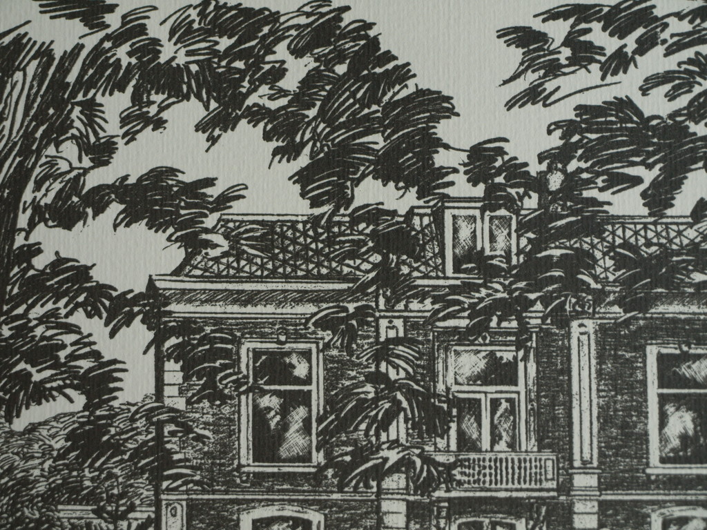 Onbekend : Zeefdruk , Huis Kranenburgh Bergen – gesigneerd – 1984 – oplage 2/10 kopen? Bied vanaf 1!