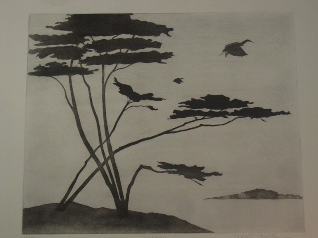 Colette Meltzer (1946-) grote Litho "Melody" gesigneerd 82/150 kopen? Bied vanaf 1!