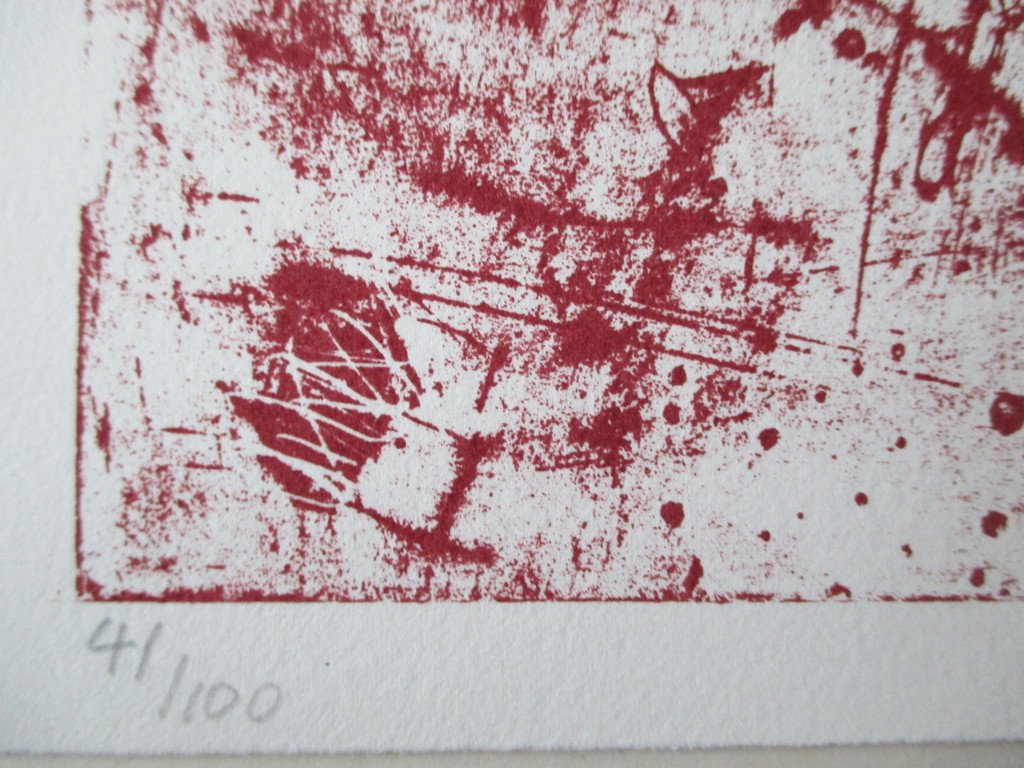 LAATSTE KANS!!Ursula Neubauer, zeefdruk,  kopen? Bied vanaf 10!