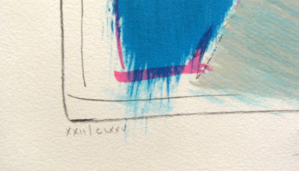 VICTOR HASCH  Kleurenlitho  LES PINS  Handgesigneerd kopen? Bied vanaf 30!