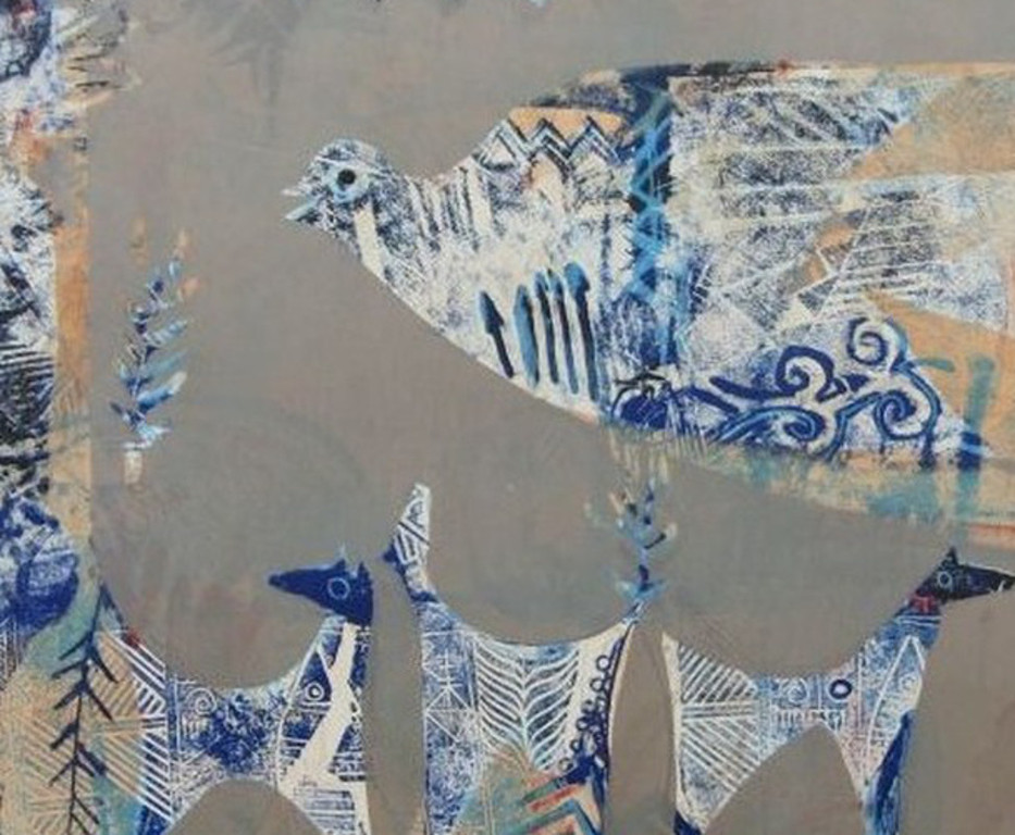 Chabab Tayefeh Mohajer: Litho, -Le temps de colombe- 1994 kopen? Bied vanaf 65!