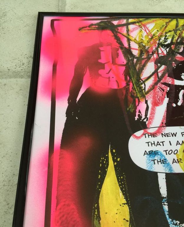 Peter Klashorst - Originele tekening: The world of art kopen? Bied vanaf 1!