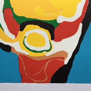 Menno Baars - Menno Baars ( 1967 ) "Pierre " - Hand gesigneerde zeefdruk op papier kopen? Bied vanaf 25!