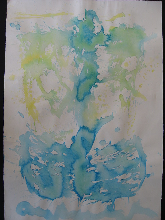 Anton Heyboer: Aquarel - Boot - 1966 verkocht voor € 69!