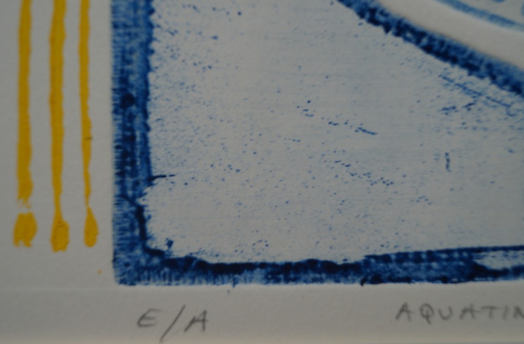 Heleen Wolbert - gesigneerde ets aquatint met reliëfdruk  kopen? Bied vanaf 1!