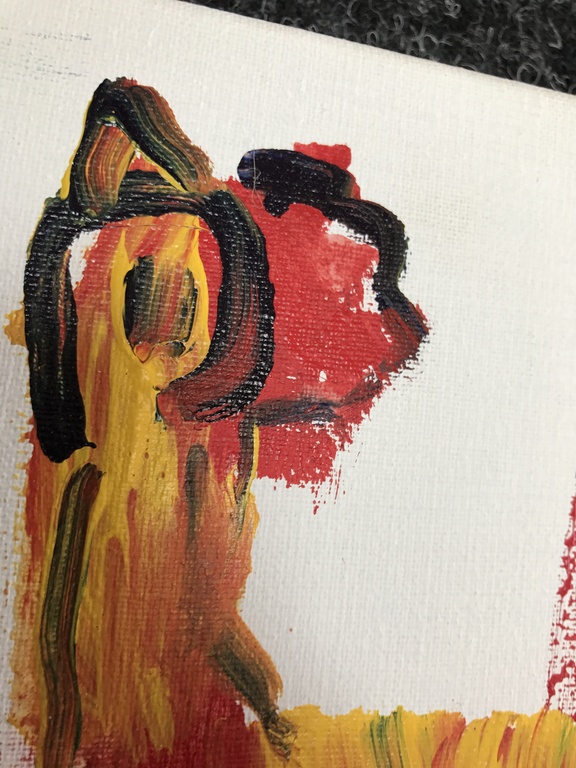 ANTON HEYBOER, speciaal KLEIN werk ! Op Doek.  KIP  Zeldzaam ! kopen? Bied vanaf 199!