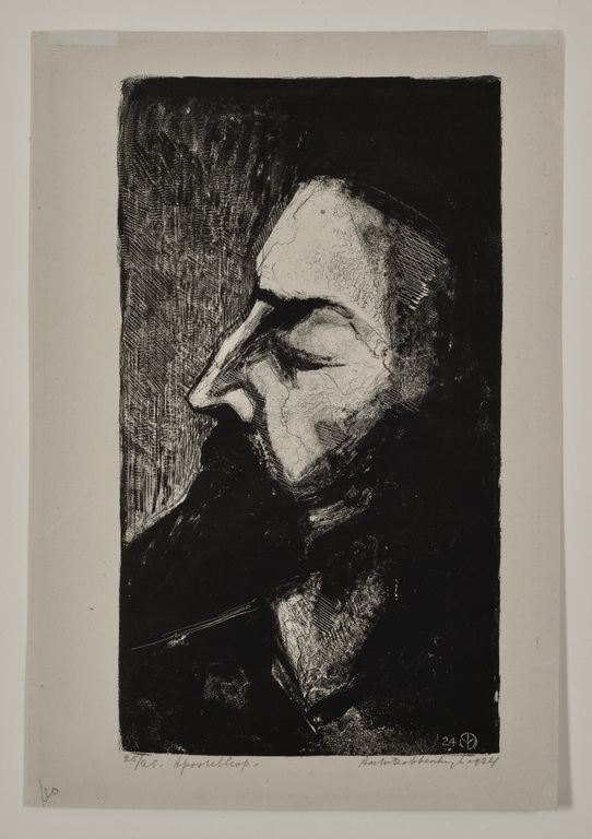 Aart van Dobbenburgh: Litho - Apostelkop kopen? Bied vanaf 35!