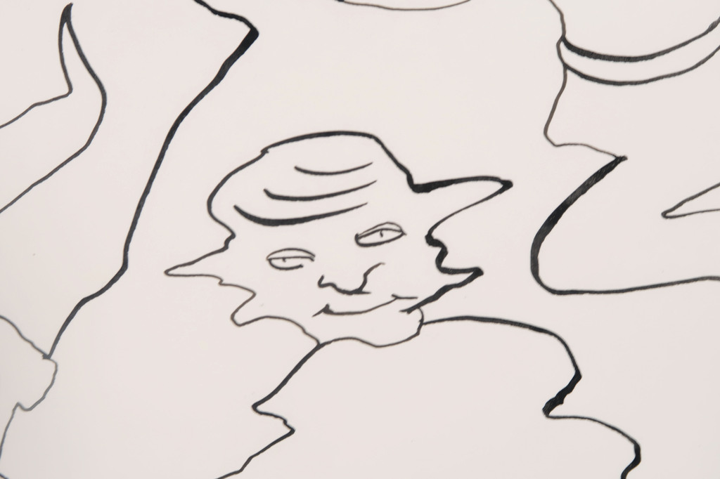 Lucebert: Inkttekening op papier, Z.T. kopen? Bied vanaf 350!