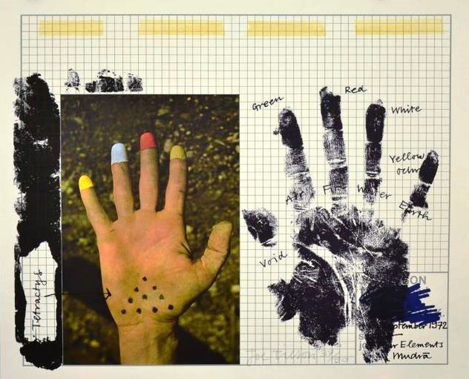 Joe Tilson: Zeefdruk, Four Elements Mudrā kopen? Bied vanaf 100!