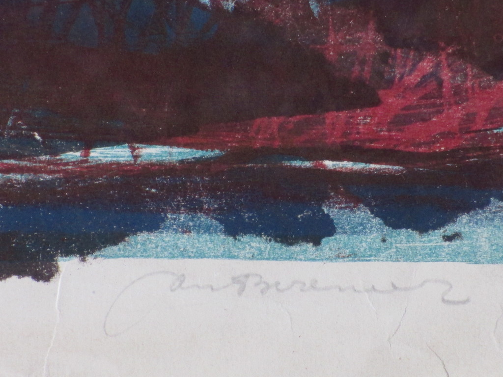 Jan Bezemer, Twee paarden, Kleurenlitho kopen? Bied vanaf 55!