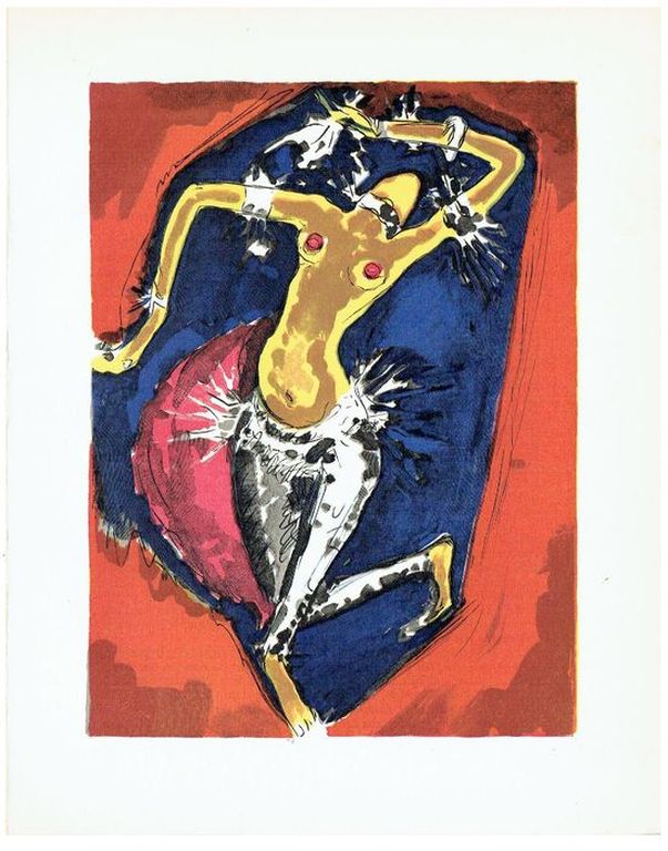 Kees van Dongen-6 Gravures (Les Femmes) uit Le Livre des Mille et Une Nuits  kopen? Bied vanaf 150!