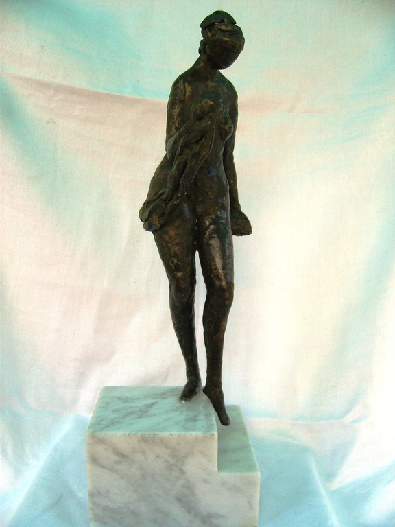 Meijns, Els : Schitterend brons van baadster. kopen? Bied vanaf 275!