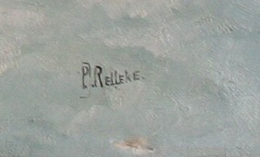 Onbekende kunstenaar - olieverf op doek - Winterlandschap met koppel eenden kopen? Bied vanaf 65!