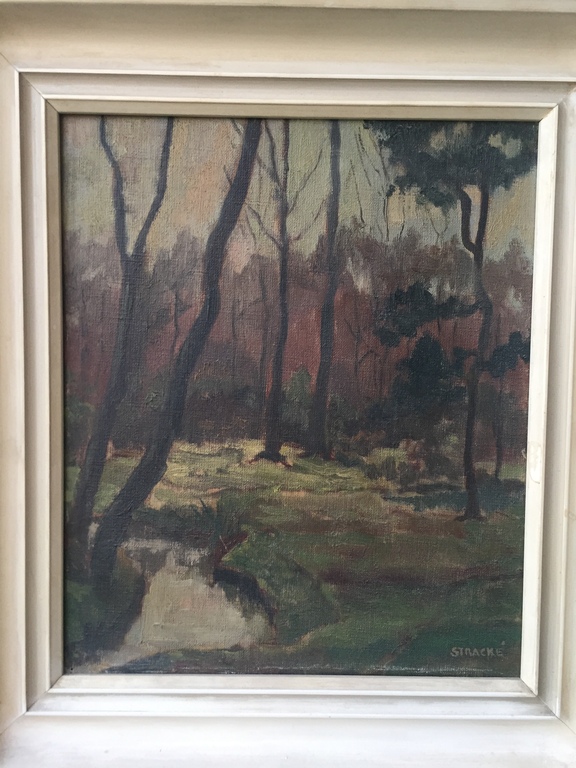 Leo Stracke - Olieverf op doek 1957 - Clingendael (II) kopen? Bied vanaf 1!