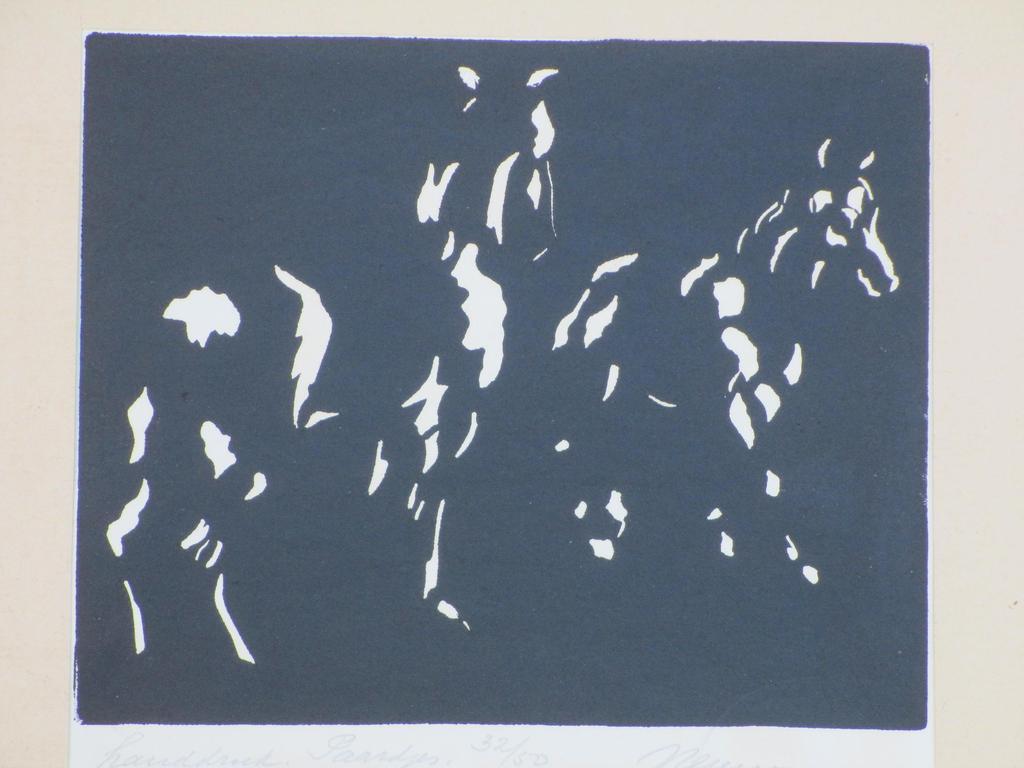 Julius Neumann, Paardjes, Linosnede kopen? Bied vanaf 45!