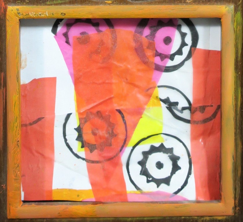 Meertje Kaal: Collage op papier, Z.T. - Ingelijst kopen? Bied vanaf 1!