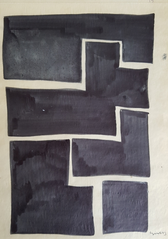 Siep van den Berg - Inkt op papier verkocht voor € 125!