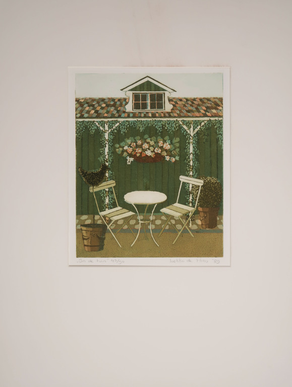 Laetitia de Haas: Aquatint, In de tuin kopen? Bied vanaf 20!