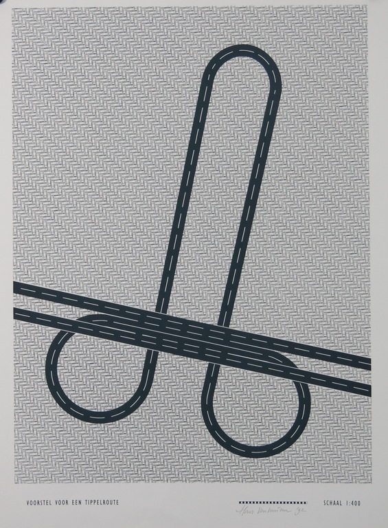 Hans Venhuizen: Zeefdruk, Voorstel voor een tippelroute kopen? Bied vanaf 35!