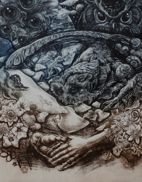 Hugo Besard - Ets - Titel: "The winds of war" - 1993  verkocht voor € 55!